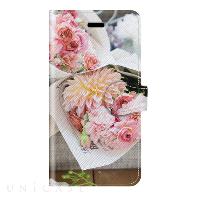 【iPhone8/7 ケース】Fioletta 手帳型スマホケース (Petit bouquet)