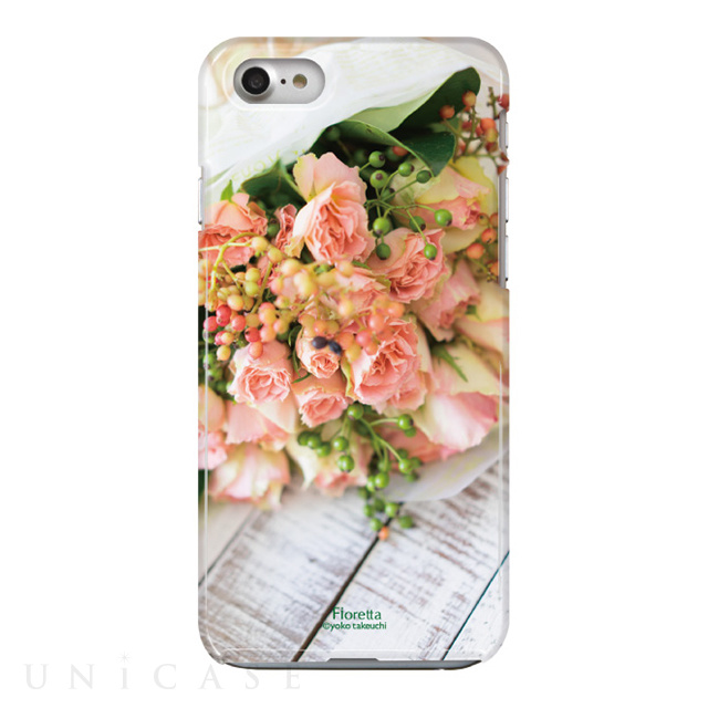 【iPhone8/7 ケース】Fioletta ハードケース (Bouquet of roses)