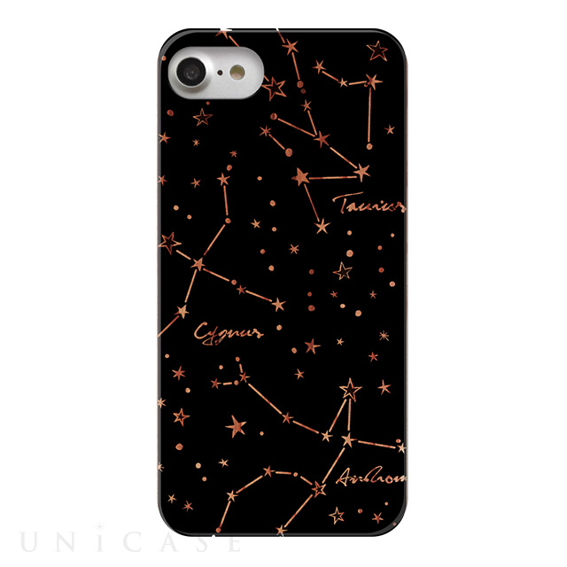 【iPhone8/7 ケース】Jellyfish WOOD CARVING CASE (Constellation)