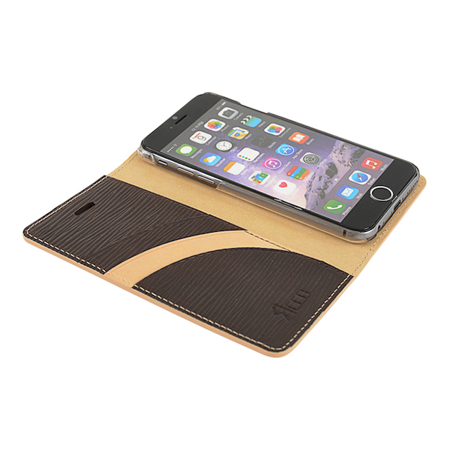 【iPhone6s/6 ケース】Double Leather HI-LINE Flip Casegoods_nameサブ画像