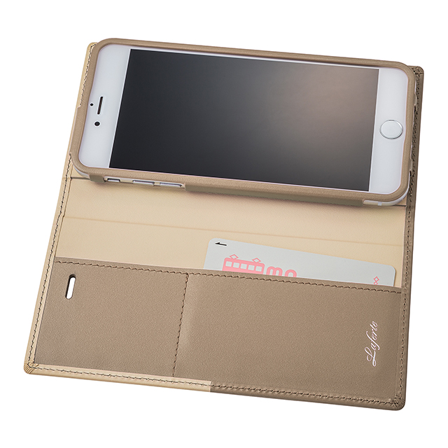 【iPhone8 Plus/7 Plus ケース】”TRICO” Full Leather Case Limited (Beige)サブ画像