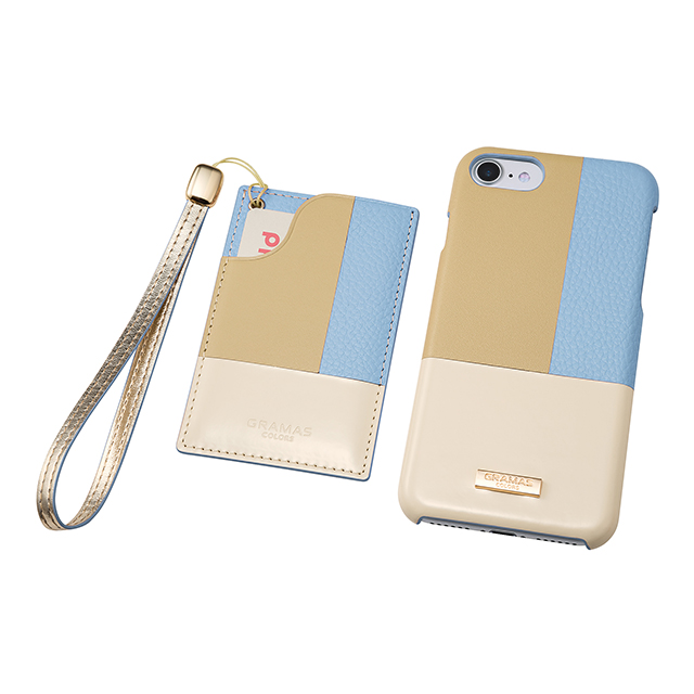 【iPhoneSE(第3/2世代)/8/7 ケース】”Nudy” Leather Case Limited (Blue)サブ画像