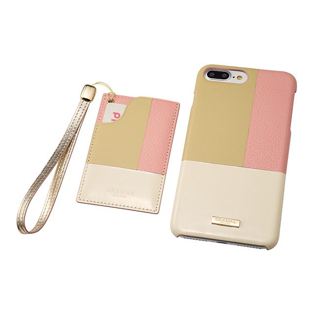 【iPhone8 Plus/7 Plus ケース】”Nudy” Leather Case Limited (Pink)サブ画像