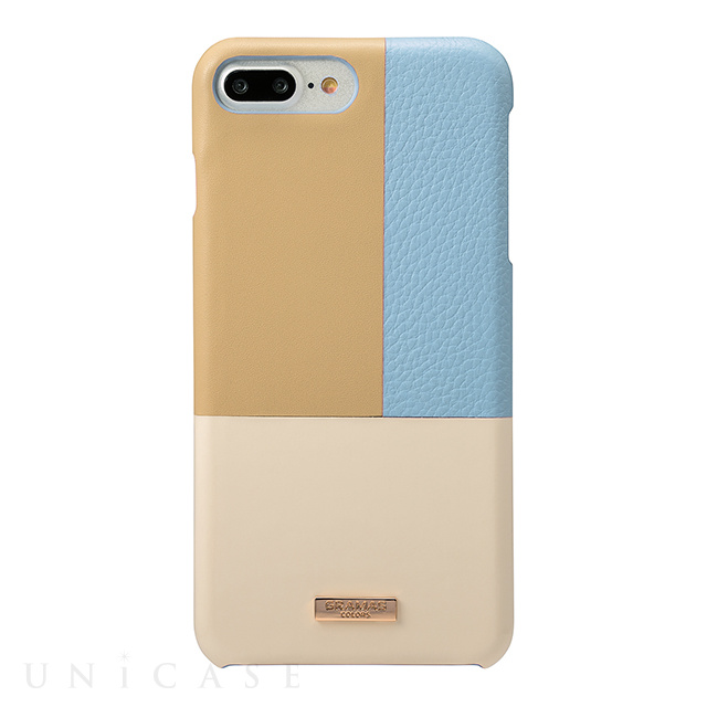 【iPhone8 Plus/7 Plus ケース】”Nudy” Leather Case Limited (Blue)