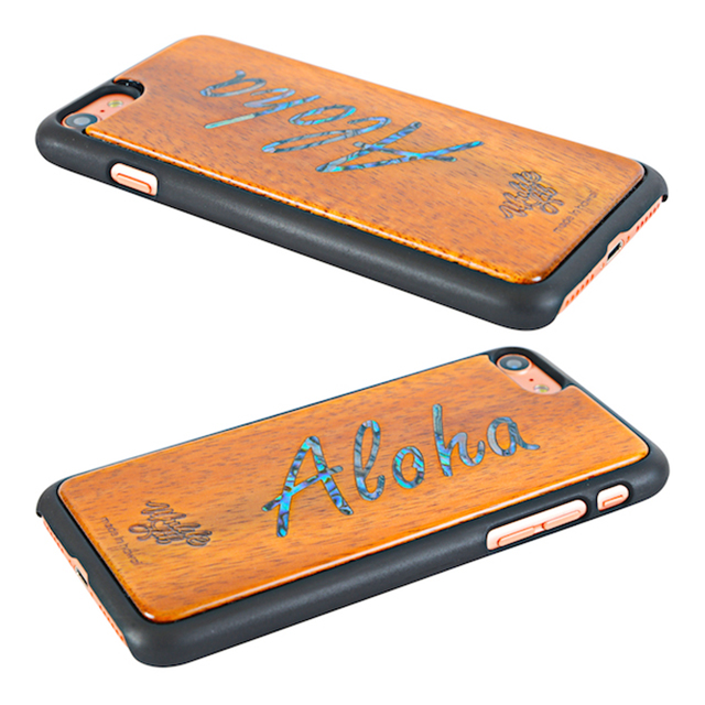【iPhone8/7 ケース】Koa Wood COVER (Shell Inlay/Aloha)サブ画像