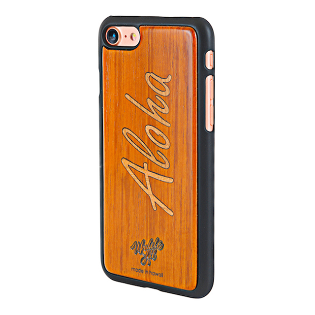 【iPhone8/7 ケース】Koa Wood COVER (Wood Inlay/Aloha)サブ画像