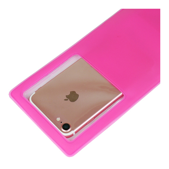 【スマホポーチ】LED防水ケース“Fes” (Pink Rainbow)サブ画像