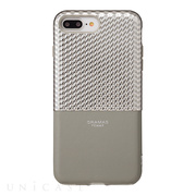 【iPhone8 Plus/7 Plus ケース】”Hex” Hybrid Case (Silver)
