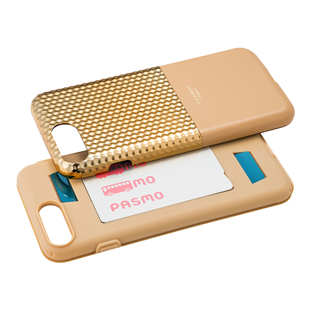 【iPhone8 Plus/7 Plus ケース】”Hex” Hybrid Case (Gold)サブ画像