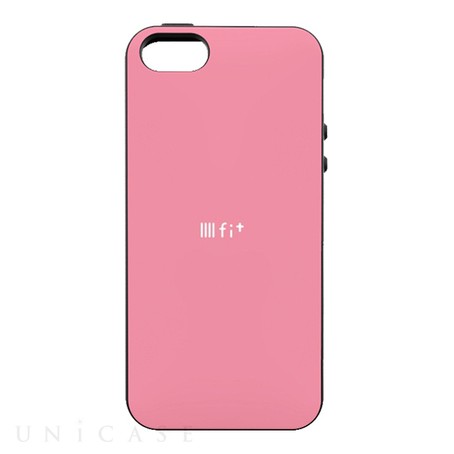【iPhoneSE(第1世代)/5s/5 ケース】IIII fit (ピンク)