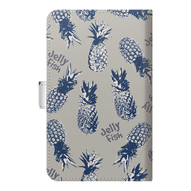 【マルチ スマホケース】Jellyfish 手帳型スマホケース 汎用Mサイズ (Fruit Parlor/Classical pineapple)goods_nameサブ画像