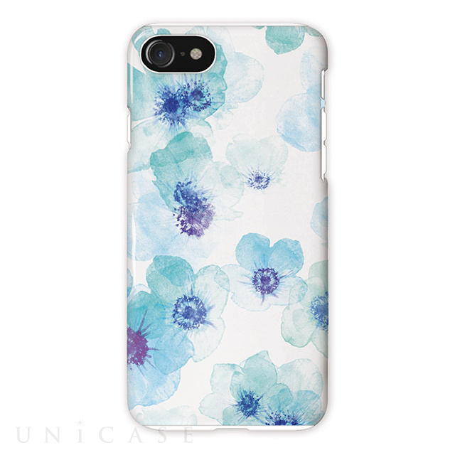 【iPhoneSE(第2世代)/8/7 ケース】タフケース OILSHOCK DESIGNS (Watercolor flower)