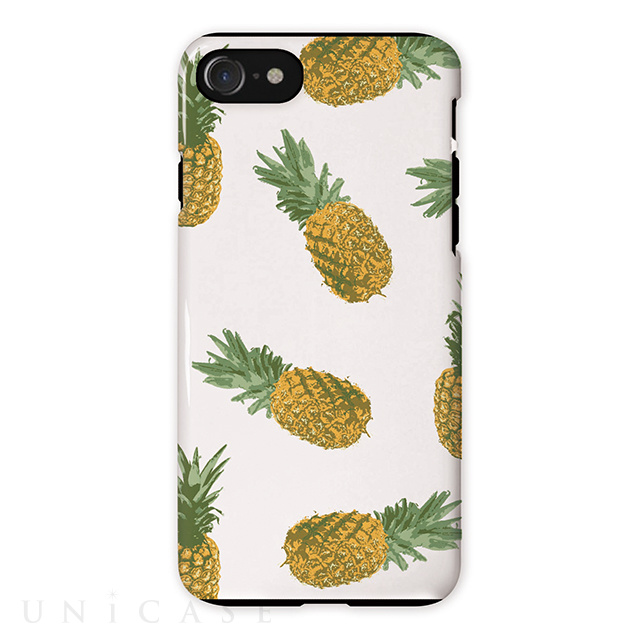 【iPhoneSE(第2世代)/8/7 ケース】タフケース OILSHOCK DESIGNS (Pineapple)