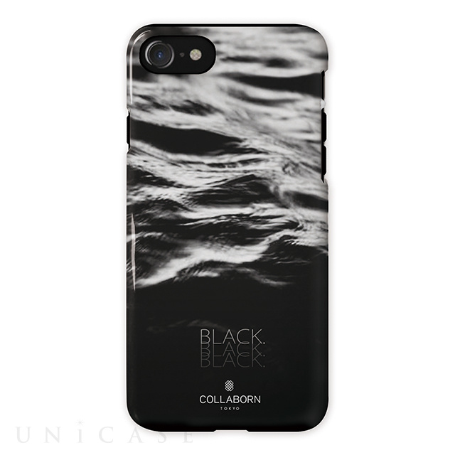【iPhone8 Plus/7 Plus ケース】タフケース Collaborn オリジナル (BLACK WATER)