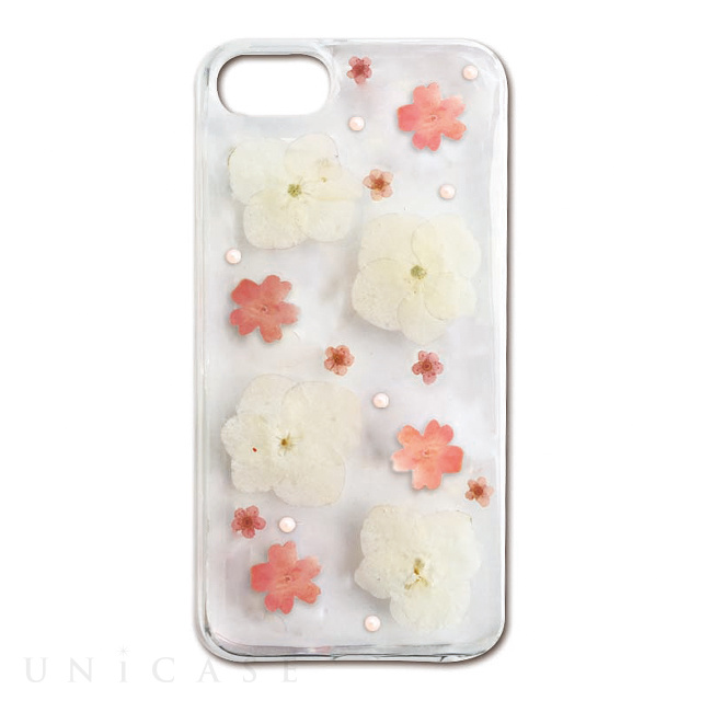 【iPhoneSE(第2世代)/8/7/6s/6 ケース】Fleurir (Spring garden)