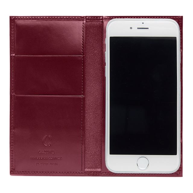 マルチ スマホケース Matsuzaka Leather 手帳型4 7インチ汎用ケース バーガンディ Camone Iphoneケースは Unicase