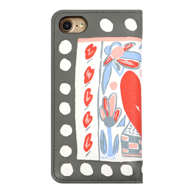 【iPhoneSE(第3/2世代)/8/7/6s/6 ケース】Heartful Collection (Gray)サブ画像