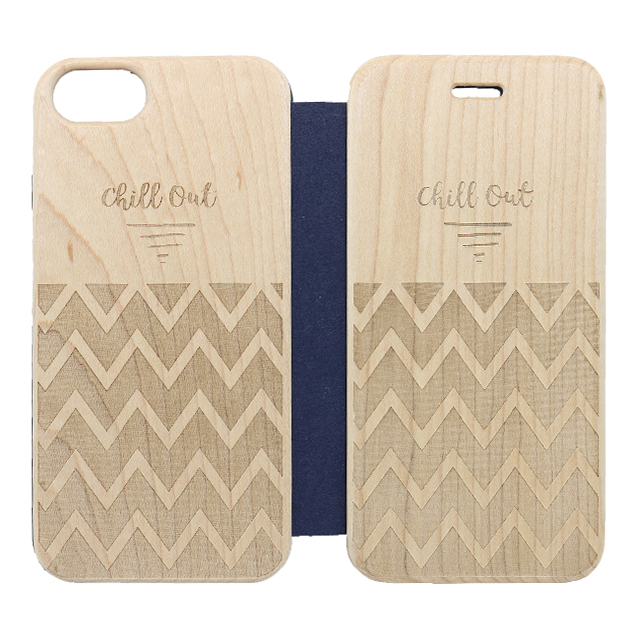 【iPhoneSE(第3/2世代)/8/7/6s/6 ケース】Maple Flip Case (Chill out)goods_nameサブ画像