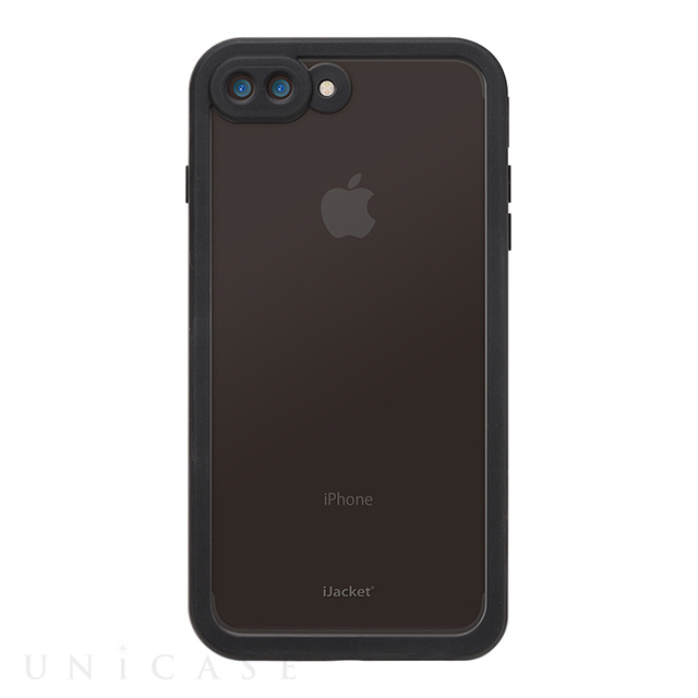 iPhone8 Plus/7 Plus ケース】ウォータープルーフタフケース (ブラック