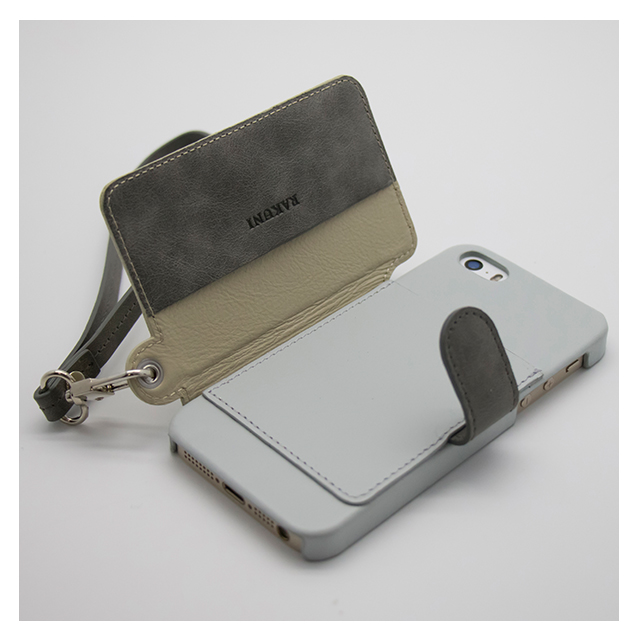 【iPhoneSE(第1世代)/5s/5 ケース】Real Leather Case (Vanilla)サブ画像
