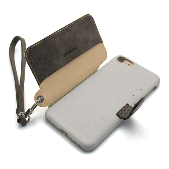 【iPhone8/7 ケース】Real Leather Case (Vanilla)サブ画像
