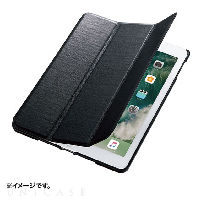 【iPad Pro(10.5inch) ケース】ソフトレザーケース (ブラック)