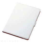 【iPad Pro(10.5inch) ケース】ソフトレザーカバー360度回転 (ホワイト)