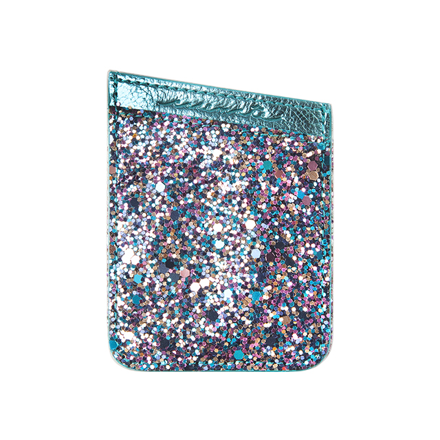 カードホルダーステッカー ID Pockets (Turquoise Glitter)サブ画像