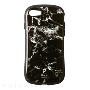 【iPhoneSE(第3/2世代)/8/7 ケース】iFace First Class Marbleケース (ブラック)