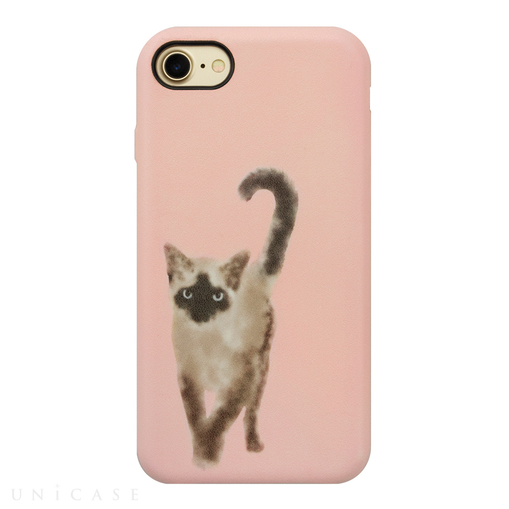 【iPhoneSE(第3/2世代)/8/7/6s/6 ケース】OOTD CASE  for iPhoneSE(第2世代)/8/7/6s/6 (wartery siam cat)