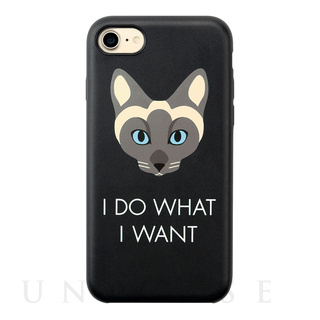 【iPhoneSE(第3/2世代)/8/7/6s/6 ケース】CAT CASE for iPhoneSE(第2世代)/8/7/6s/6 BLACK