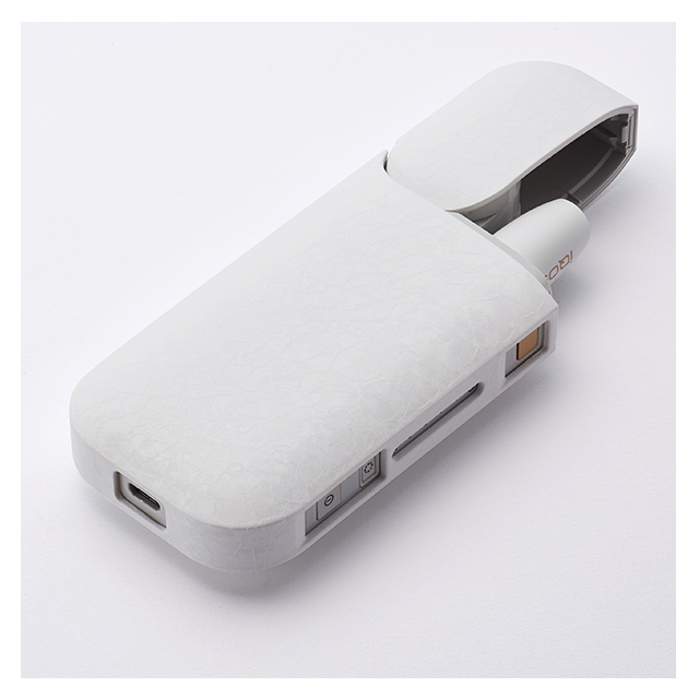 【IQOS(アイコス)ケース】IQOS Texture Jacket Frost (White)