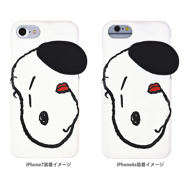 【iPhoneSE(第3/2世代)/8/7/6s/6 ケース】ピーナッツフェイスケース (Bタイプ)goods_nameサブ画像