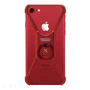 【iPhoneSE(第3/2世代)/8/7/6s/6 ケース】X Ring (ALL RED)