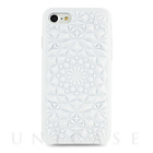 【iPhone8/7 ケース】Kaleidoscope (White)