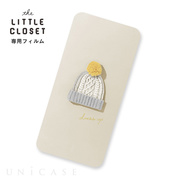 LITTLE CLOSET iPhone8/7 着せ替えフィルム (knit cap)