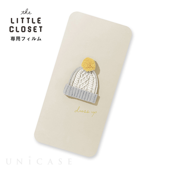 LITTLE CLOSET iPhone8/7 着せ替えフィルム (knit cap)