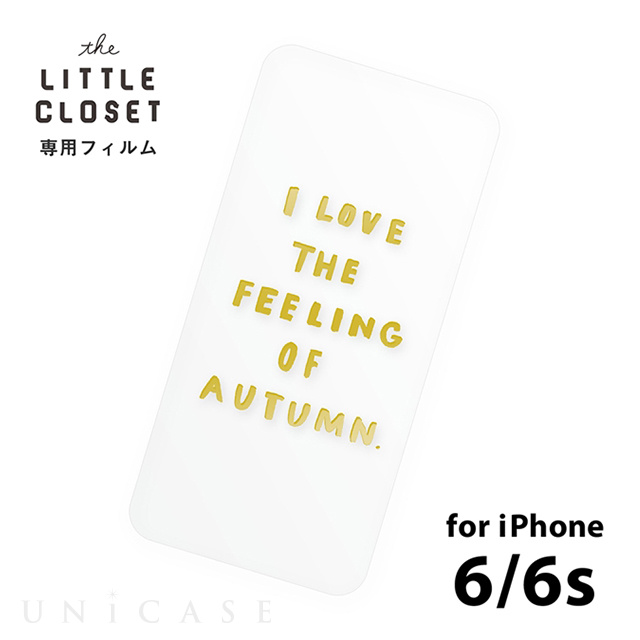 LITTLE CLOSET iPhone6s/6 着せ替えフィルム (AUTUMN)