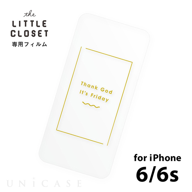 LITTLE CLOSET iPhone6s/6 着せ替えフィルム (Friday)