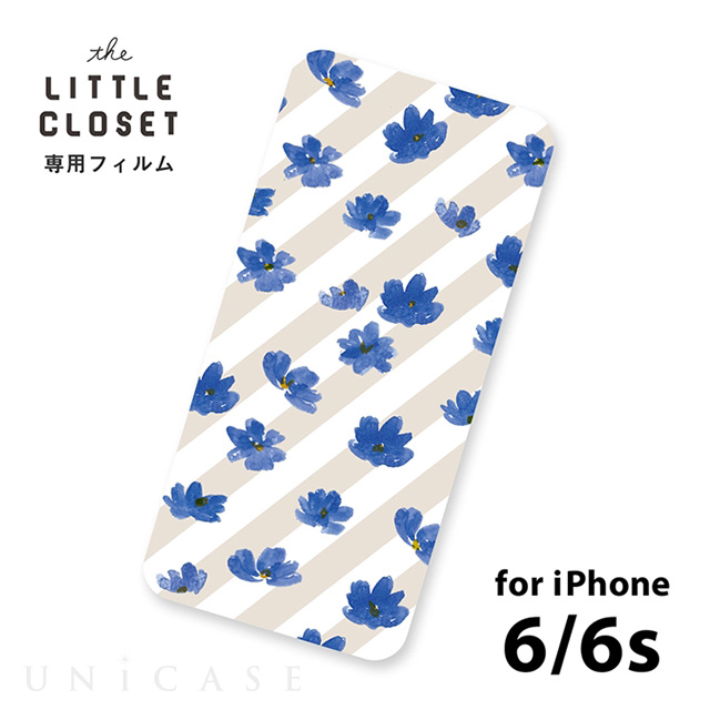 LITTLE CLOSET iPhone6s/6 着せ替えフィルム (stripe)