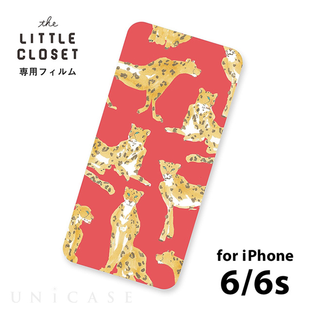 LITTLE CLOSET iPhone6s/6 着せ替えフィルム (leopard)