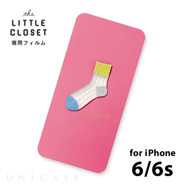 LITTLE CLOSET iPhone6s/6 着せ替えフィルム (socks)