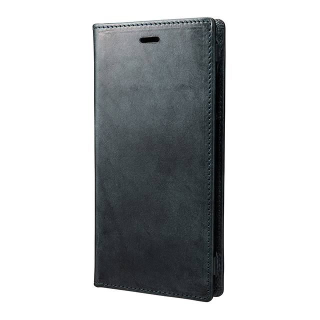 【iPhoneXS/X ケース】”TOIANO” Full Leather Case (Dark Navy)サブ画像