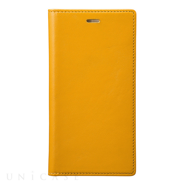 【iPhoneXS/X ケース】Full Leather Case (Yellow)