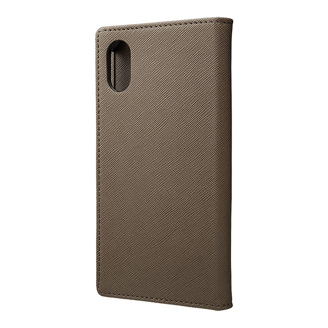 【iPhoneXS/X ケース】“EURO Passione” Book PU Leather Case (Brown)goods_nameサブ画像