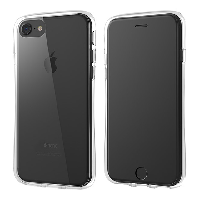【iPhone8/7/6s/6 ケース】Glass Hybrid Clear Case (Clear)サブ画像