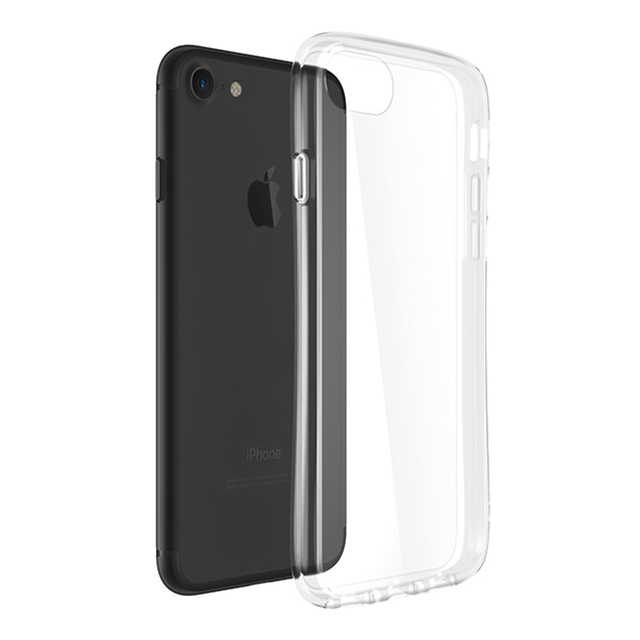 【iPhone8/7/6s/6 ケース】Glass Hybrid Clear Case (Clear)サブ画像