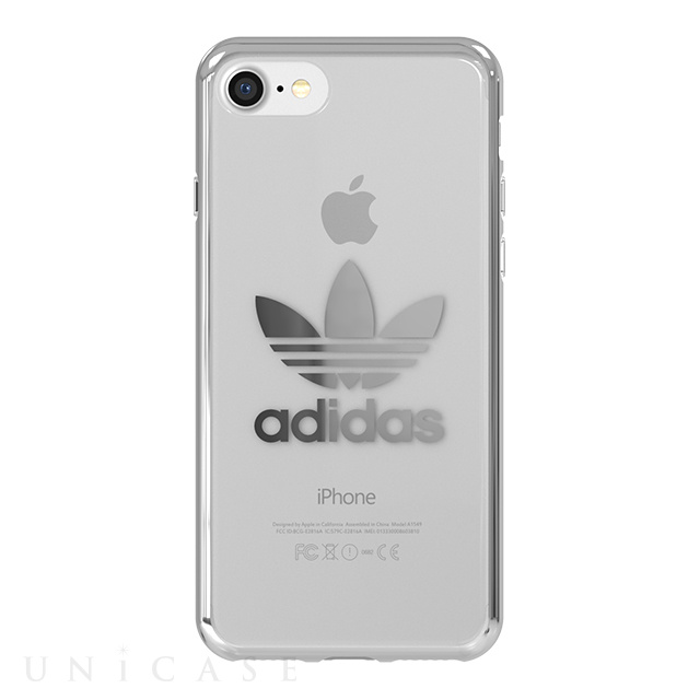 Iphonese 第2世代 8 7 ケース Clear Case Silver Logo Adidas Originals Iphoneケースは Unicase