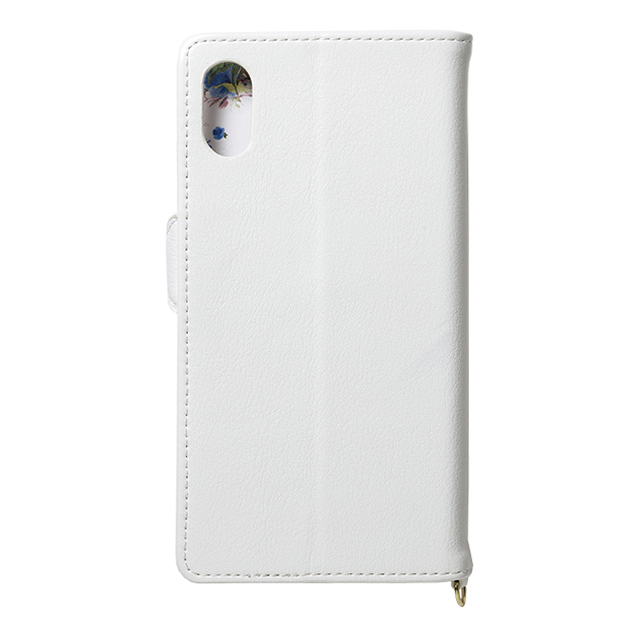 【iPhoneXS/X ケース】Fleur (White×Blue)goods_nameサブ画像