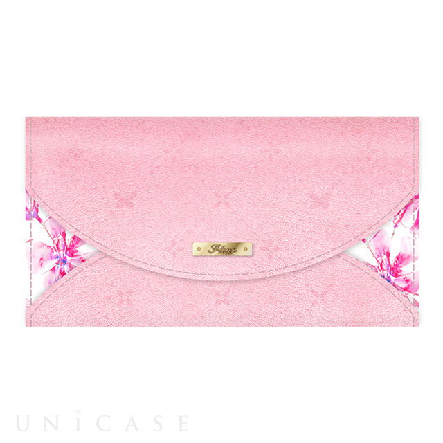 【iPhoneXS/X ケース】Fleur LETTER (Pink)